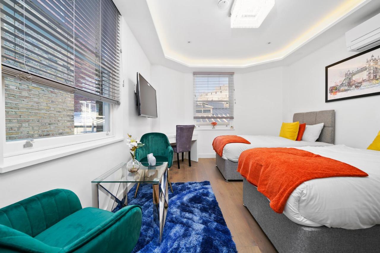 City Prime Apartments Londýn Exteriér fotografie A room at the hotel